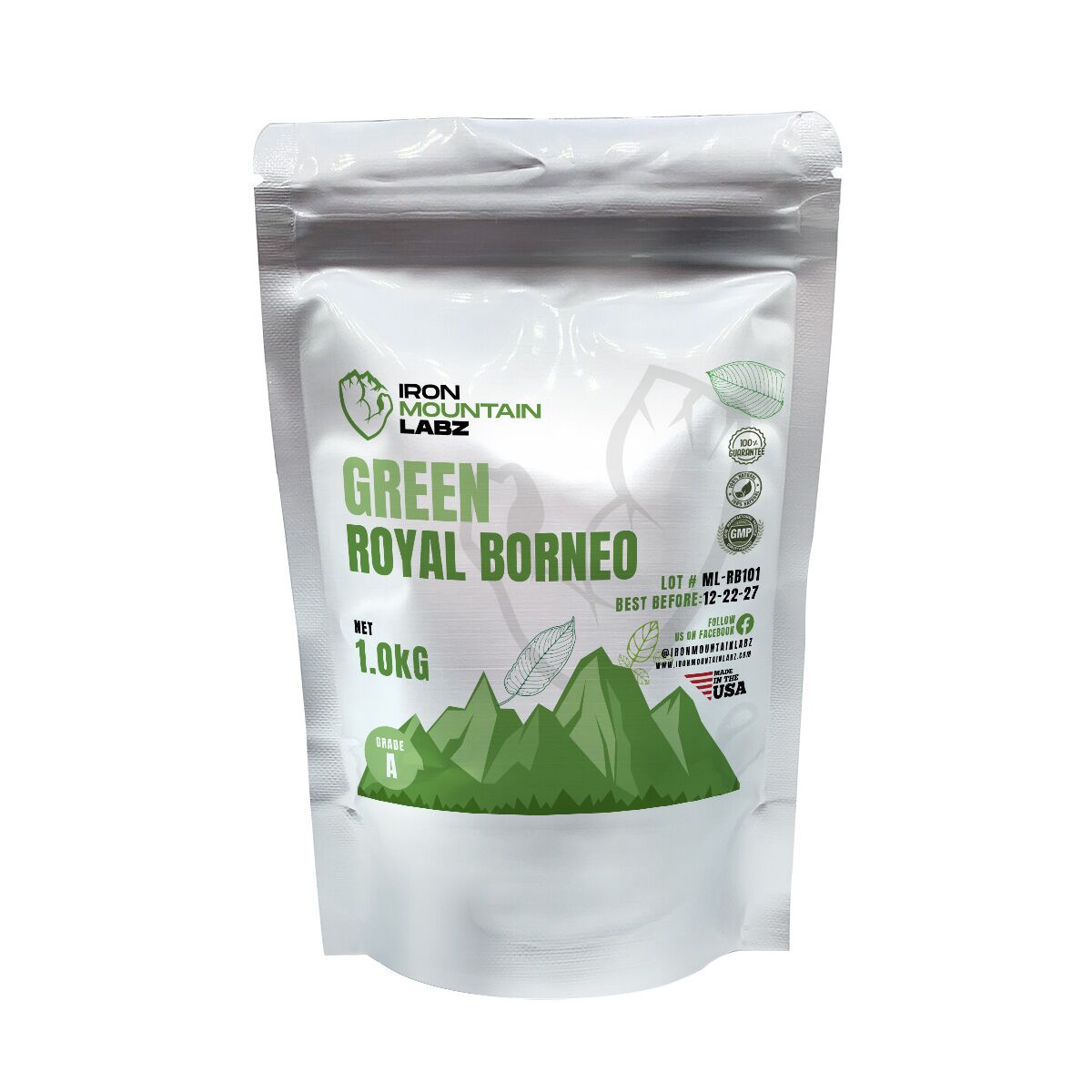 Green Royal Borneo Kratom Powder for Sale