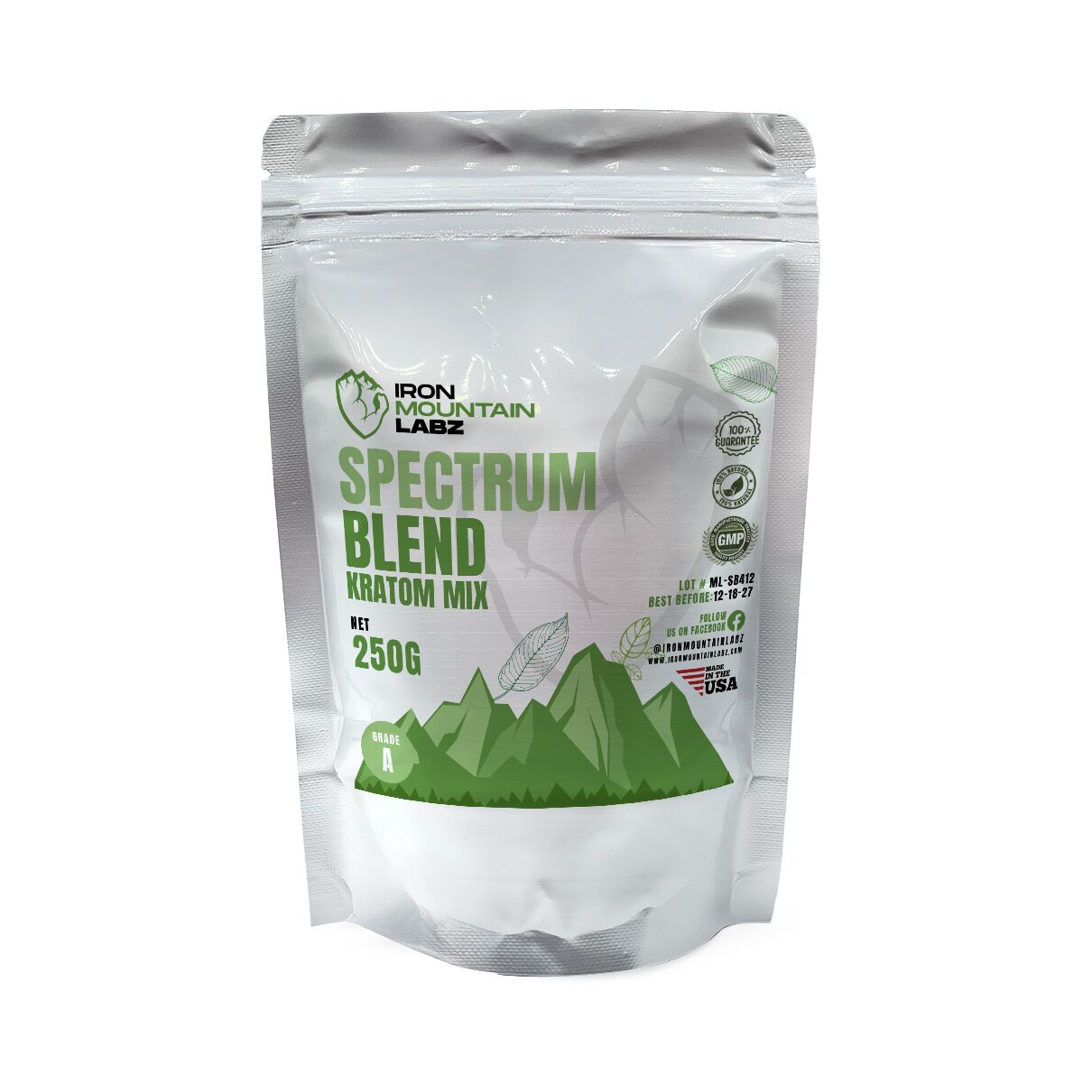 Kratom Spectrum Blend Mix Powder For Sale Online - US-Made