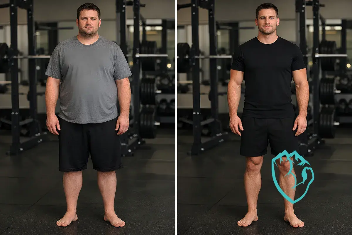 HGH Peptides Before and After