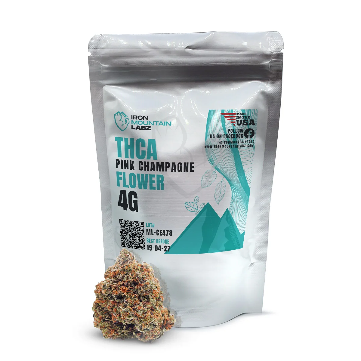 THCA Pink Champagne Flower for Sale Online - Indica Dominant