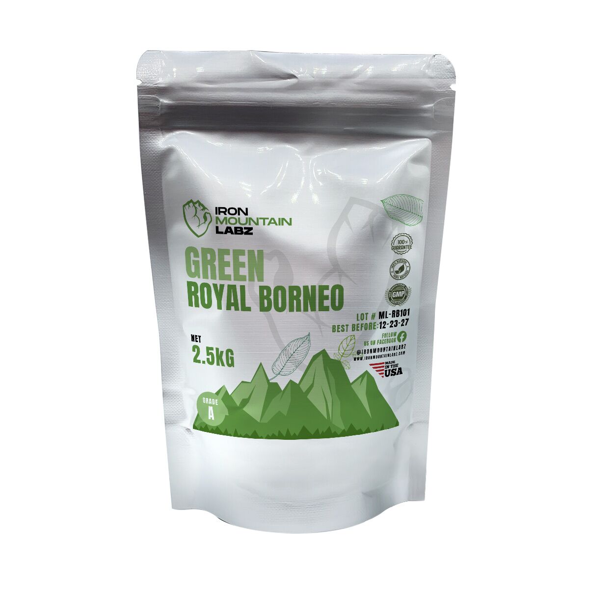 Green-Royal-Borneo-Kratom-2.5kg-IML